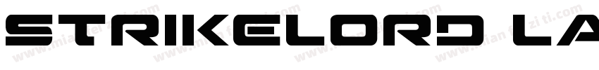 strikelord laser字体转换
